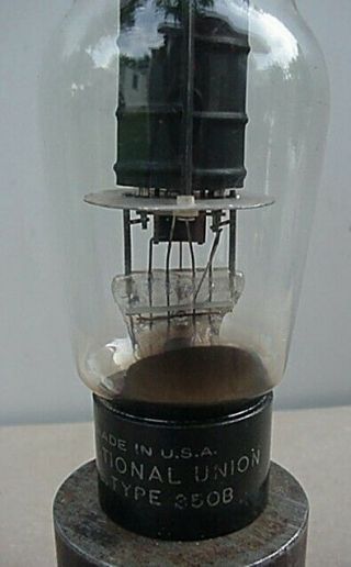 WESTERN ELECTRIC 350B OUTPUT TUBES NATIONAL UNION 3