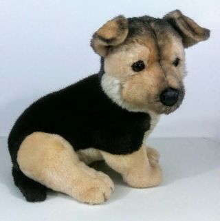 Vintage German Shepherd Dog Plush Stuffed Animal Applause 1985