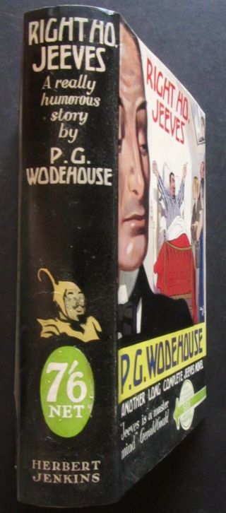 P.  G.  Wodehouse,  Right Ho Jeeves,  1st Edn 1934,  First Printing In D/j