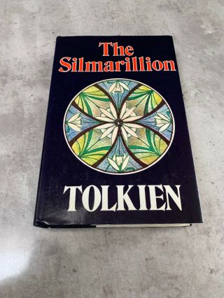 The Silmarillion J R R Tolkien 1st Ed 2nd Uk Print 1977 & Map
