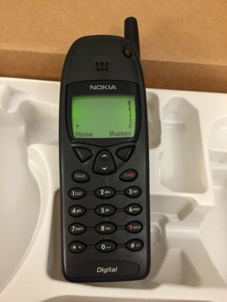 Vintage Nokia 6190 - Black GSM Cellular Phone 2
