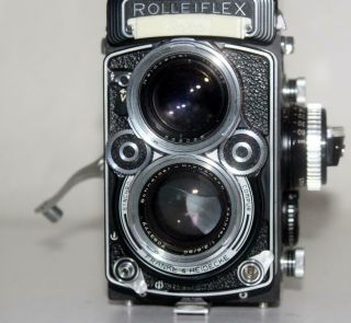 Rolleiflex 2.  8F TLR Camera Schneider Xenotar Lens Serial 2412895 10