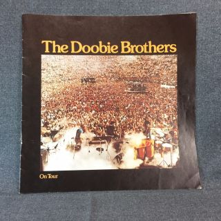 Vintage 1976 Doobie Brothers Concert Tour Program Takin It To The Streets
