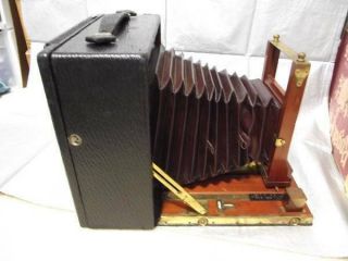 Antique Century Model 46 Large Format Plate Camera 5x7 - Red Bellows 2