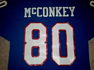Vintage Phil Mcconkey York Giants Gerry Cosby Pro Jersey Size Large Sandknit