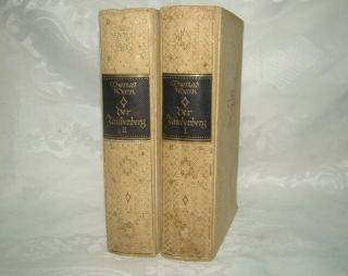 Thomas Mann Der Zauberberg The Magic Mountain 1924 First 1st Edition 2 Volumes
