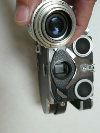 Paillard Bolex H16 Reflex 16mm Movie Camera w Grip,  Manuals 5