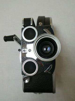 Paillard Bolex H16 Reflex 16mm Movie Camera w Grip,  Manuals 6