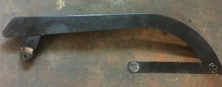 Vintage Harley Davidson Big Twin Steel Chain Guard For Round Swing Arm