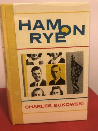Charles Bukowski - Signed/w 5 Drawings - Ham On Rye 1st Printing Hc - 1982