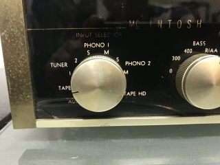 McIntosh C20 Tube PreAmplifier/Preamp with Telefunken tubes 4