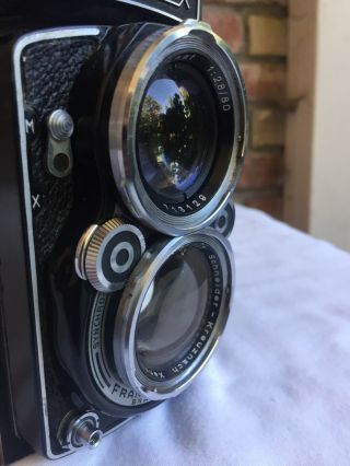 Rolleiflex 2.  8 C TLR Camera Ovehauled with Cla. 10