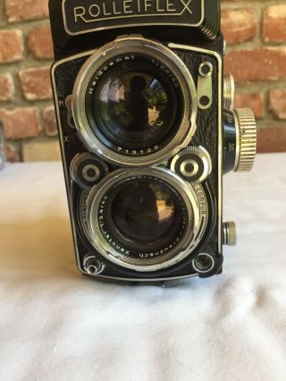 Rolleiflex 2.  8 C Tlr Camera Ovehauled With Cla.