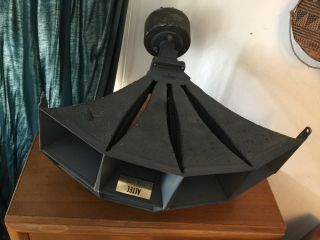 ALTEC 805B 8 - CELL speaker HORNS - PAIR IN w/ THROATS 10