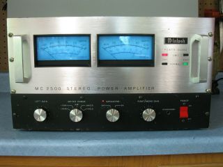Mcintosh Mc2500 Power Amplifier