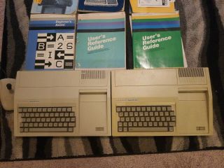 Vintage Texas Instruments Ti99/4a Video Game Computer Systems With Books