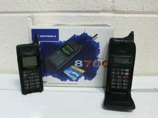 Motorola International 7500,  Motorola 8700 Vintage Mobile Phones - 207
