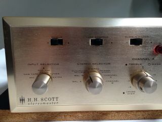 Scott 299C Tube Amplifier NM Cosmetic w Box 3