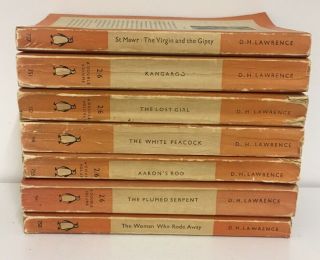 D.  H.  Lawrence,  Vintage Penguin Books,  7 Book Bundle,  The Lost Girl,  (c)