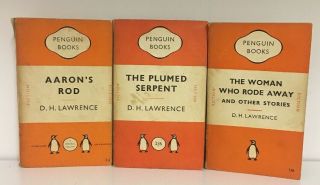 D.  H.  Lawrence,  Vintage Penguin Books,  7 Book Bundle,  The Lost Girl,  (c) 2