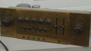 2 Fisher 80C tube preamp ' s,  upgraded power supply,  coupling caps replaced 2
