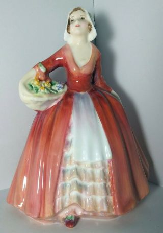 Vintage Rare Royal Doulton Figurine Hn - 1537 Janet 1932 - 1959 6 - 1/2 " Tall