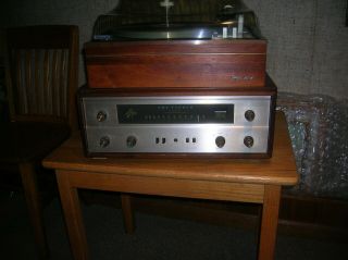 Fisher 400 FM Stereo with Garrard Lab 80 Turntable and 2 Fisher Speakers 2