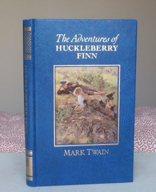 Mark Twain The Adventures Of Huckleberry Finn (great Writers) Hardback 1987