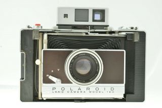 Polaroid Land Camera Model 180 With Tominon 114mm F/4.  5 From Japan