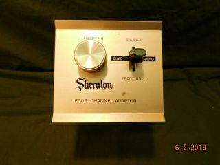 Vintage Stereo Electronics Sheraton Four Channel Adapter Radio Speaker Dynaco