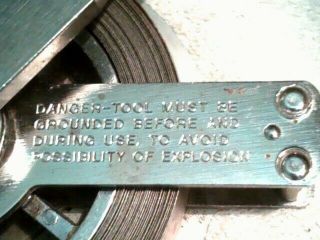 Vintage Lufkin 590 Series 25 ' Oil Gauge tape with Brass Plumb Bob 4