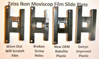 Serviced Zeiss Ikon 16mm Moviscop Viewer w/Halogen Bulb & OEM Film Slide 4
