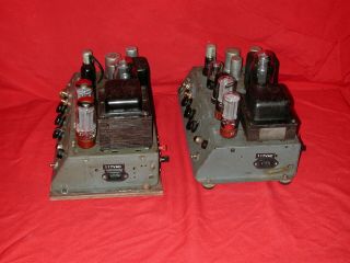 RCA MI - 12222 6L6 Tube Power Amplifiers [Working Pair] 2