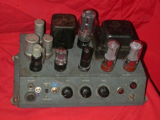 RCA MI - 12222 6L6 Tube Power Amplifiers [Working Pair] 6
