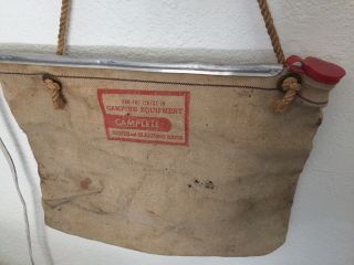 Vintage Desert Brand Water Bag.  Ames Harris Neville.  Camplete Tents Sleep Bags 3