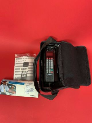 Vintage Sprint Motorola Cellphone Model Scn2500a Mobile Bag Car Phone