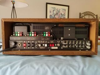 McIntosh MAC 1900 Solid State Stereo Receiver with wood case 6