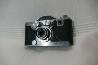 Vintage Mercury Ii Model Cx Film Camera With Tricor 35mm
