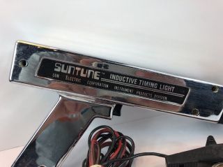 Vintage SunTune Inductive Timing Light CP 7515 - Chrome Metal Finish 3