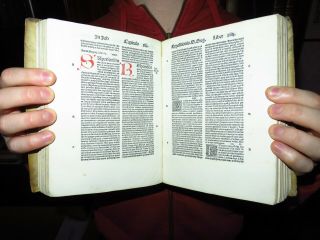 Incunable - 1498 - Moralia Pope Gregory I The Great Rubricated - Commentary On Job -