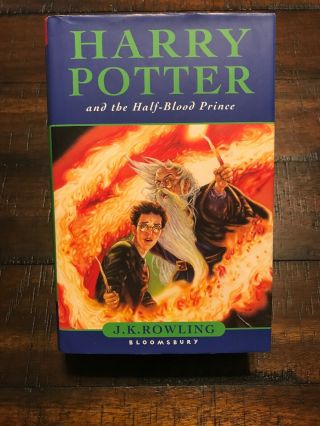 Signed 1st/1st Ed Harry Potter And The Half Blood Prince J.  K.  Rowling