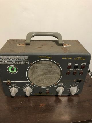 Vintage Precision/ Paco Audio Rf Signal Tracer,  Model Z - 80