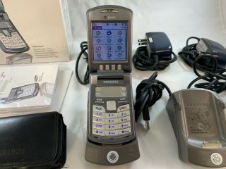 Samsung SPH - i500 Palm Pilot flip phone - vintage & rare 2