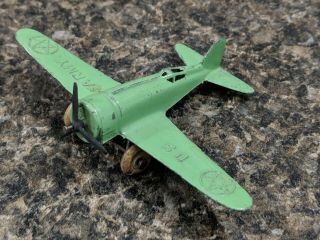 Vintage Tootsietoy Us Army Diecast Toy Airplane