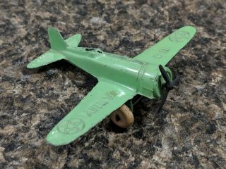 Vintage Tootsietoy US Army Diecast Toy Airplane 2