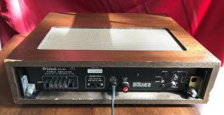 Mcintosh MC502 Stereo Power Amplifier Orig Walnut Cabinet 6