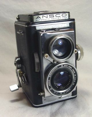 Anso Automatic Reflex 3.  8 Medium Format Twin Lens Reflex