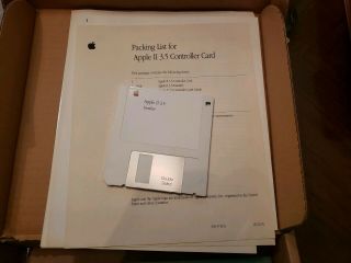 Apple II 3.  5 Disk Controller Card 3