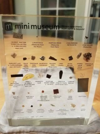 1st Edition Mini Museum Size Large,  Like,  Impossible To Find