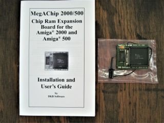Amiga Dkb Megachip " 2mb Chip Ram " For Commodore Amiga 500 2000 2000hd 2500 Cdtv